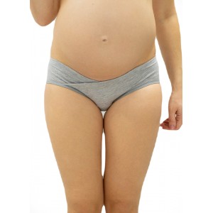 Трусы под живот для беременных Серые 0012